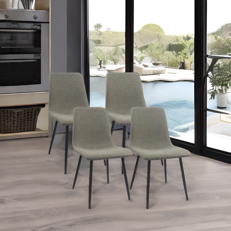 Chaise parsons Clarendale, Gris