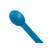  Heavy Weight Bio Based Blue Dining Catering Spoons (200)