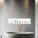 48"x12" Stainless Steel 18 Gauge White Cream Rectangular Recessed Shower Niche No Tile Needed