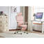 Chaise d'ordinateur pivotante à 360 ° avec dossier haut, repose-pieds et accoudoirs-625362496-625362497