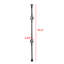 Paquet de 10 balustrades en fer noir pour garde-corps à balustrade en fer noir de 37 po à double cage pour balustrade, terrasse, balustrade et garde-corps 18736-10PK