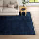Clio Hand Loomed Wool Navy Rug