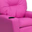 Contemporary Kids Recliner with Cup Holder-1383255998