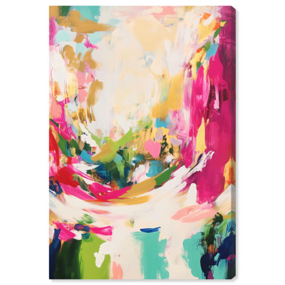 Toile «Deep Bloom I» par Art Remedy