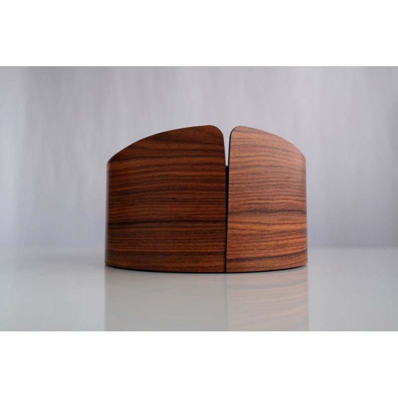 LIGNIS® Nelumbo Wood Fruit Bowl, Rosewood
