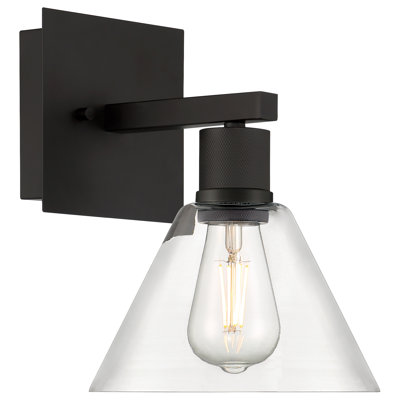Port Nine Steel Armed Sconce