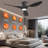 52 inch Ceiling Fan with Light and Remote Control-903734030