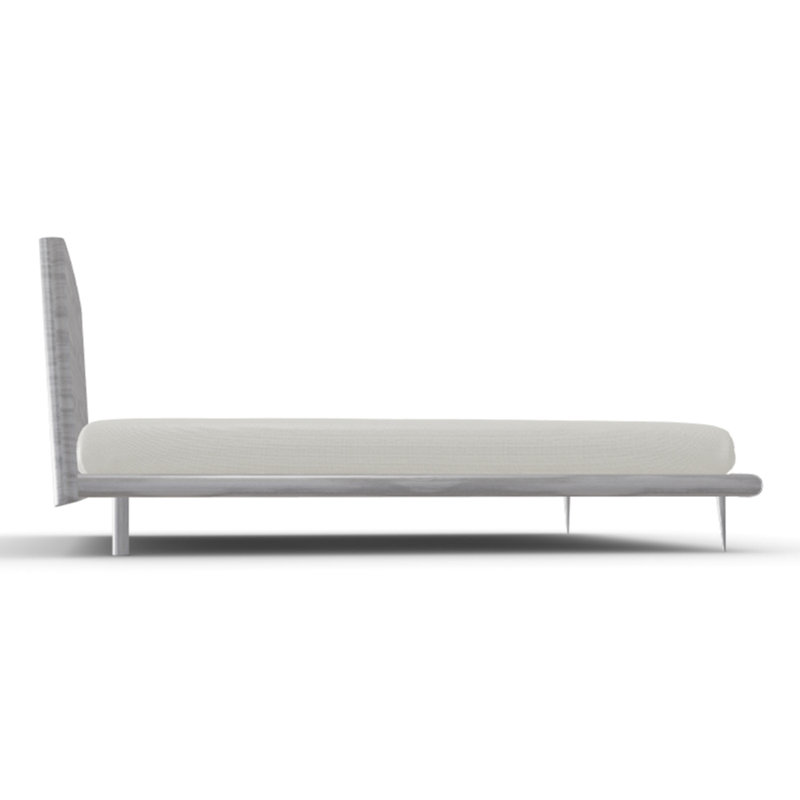 Platform Bed, King, Natural