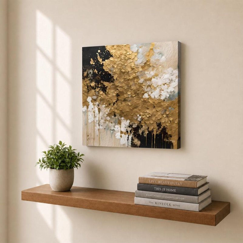 «Psalm 139: 7-10 Always With Me» par Mark Lawrence - impression sur toile, 30" H x 30" W