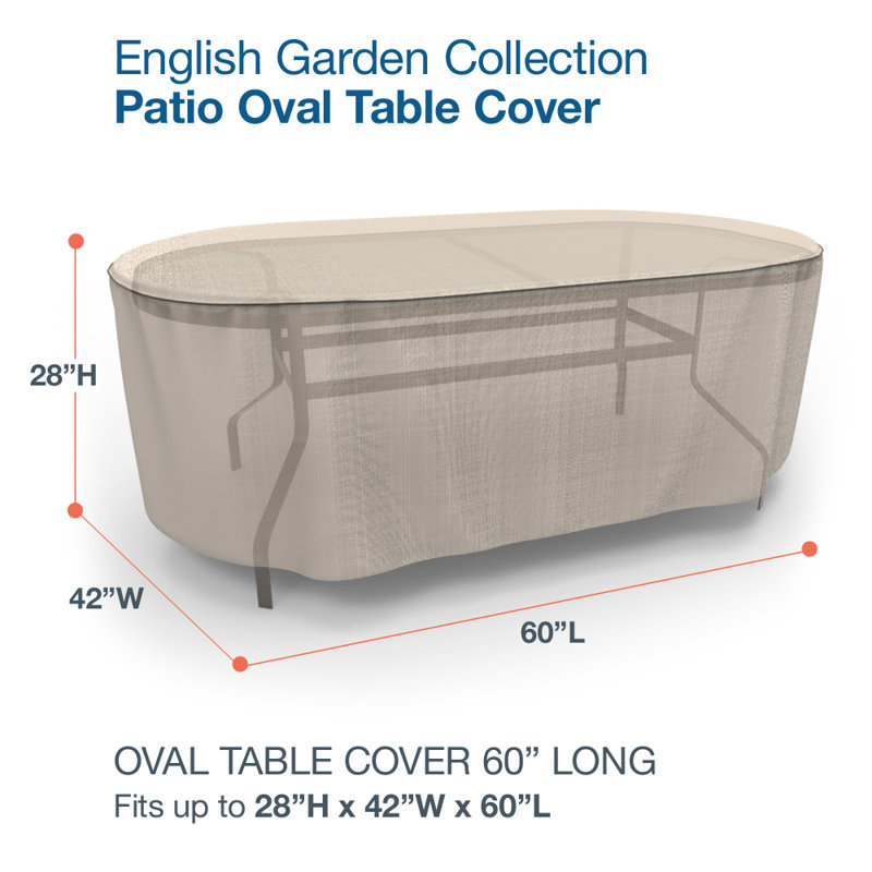 Miguel Water Resistant Patio Table Cover