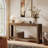 2-Tier Entryway Console Table, Narrow Long Sofa Table with Storage-1919037626