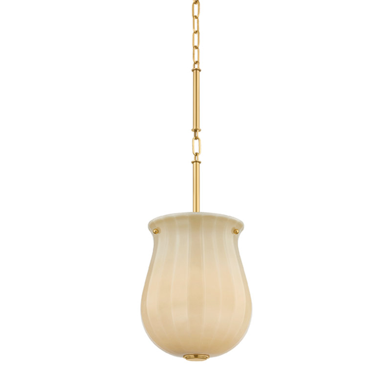 Luminaire suspendu Nevins, Laiton vieilli, 10