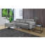Bhairavi 3PL 1Recl L Elek Grey Corduroy 