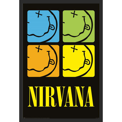 «Nirvana - Smiley Squares» sur