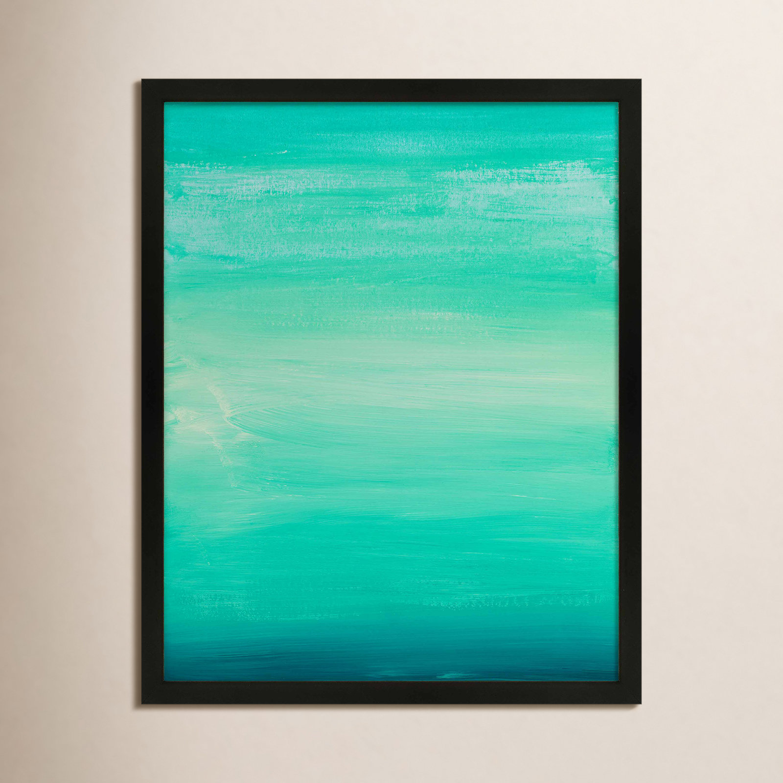 Geriene "Daydream 3" Print by Andrea Stokes, Black Framed Paper, 20" H x 16" W x 1.25" D