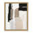 Natural Slim Unmatted Picture Framed