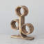 Mango Wood Circular Wine Rack
