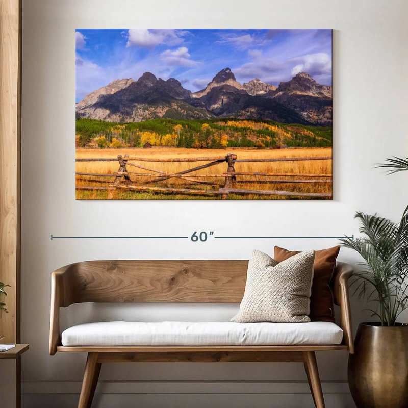 Paysage Alvord Grand Teton, H 34 po x l 51 po