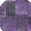 Tapis d'intérieur lavable rond 8 pi