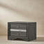 Table de chevet Matrix - gris