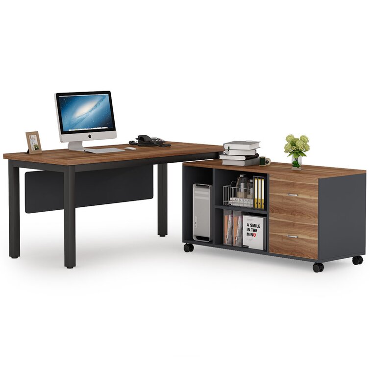 Inbox Zero 55.12'' Desk & Reviews