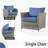 Kaizon Wicker 6 - Person Modular Patio Conversation Set with Cushions-1339600706