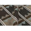 Scandinavian Wool Geometric Area Rug in Beige, Brown, Blue