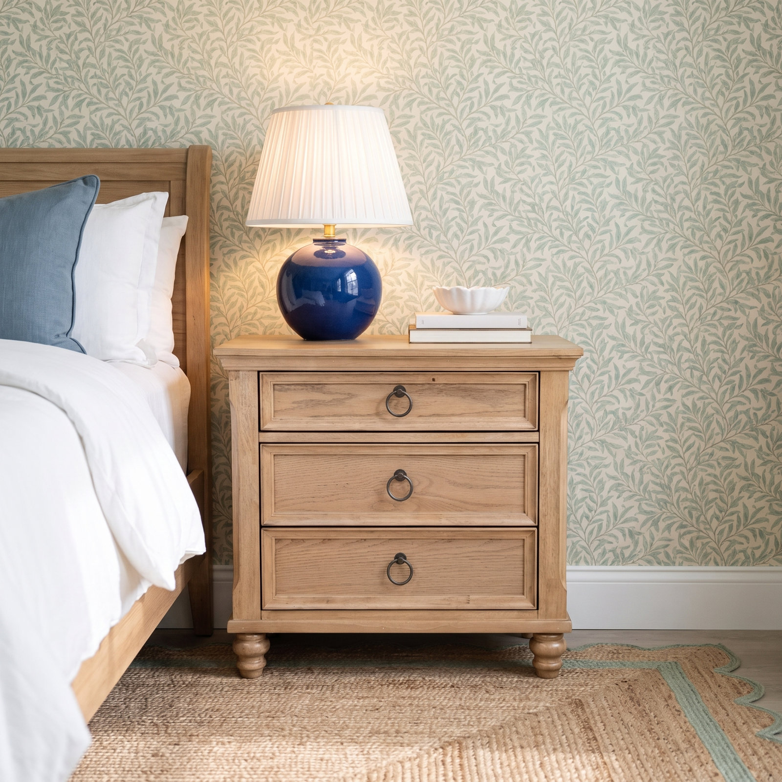 Nightstand, Natrual Wood