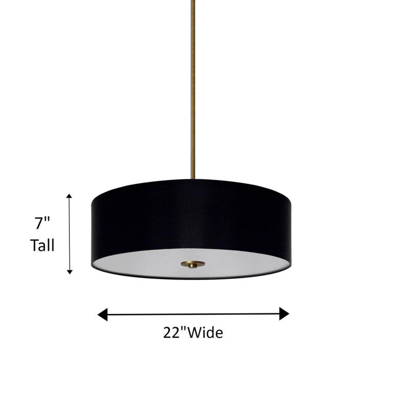 4 - Light Stainless Steel Dimmable Chandelier