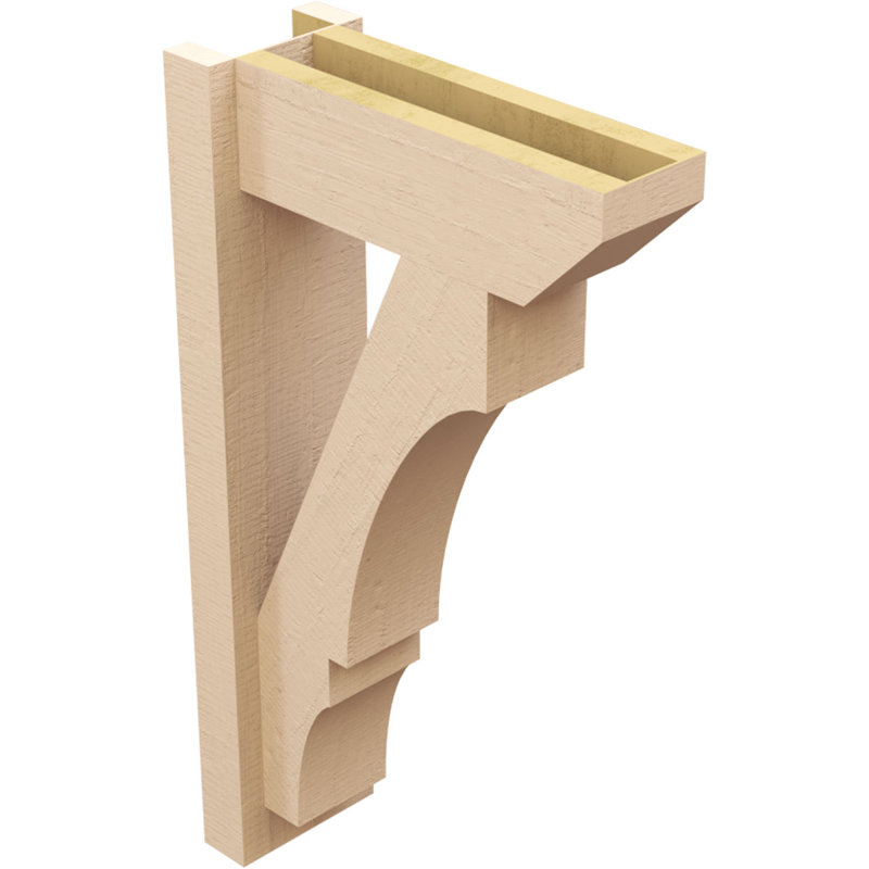 Bois de cèdre brut Balboa Slat, H 28 po x l 6 po x P 16 po