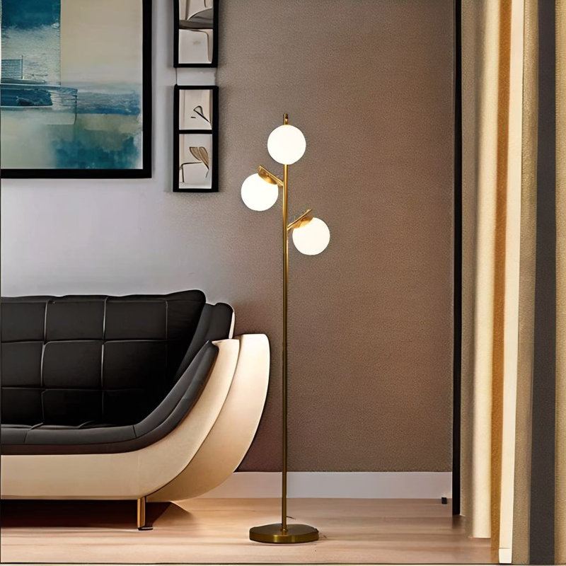 Dearmond 66.5'' Tree Floor Lamp with USB