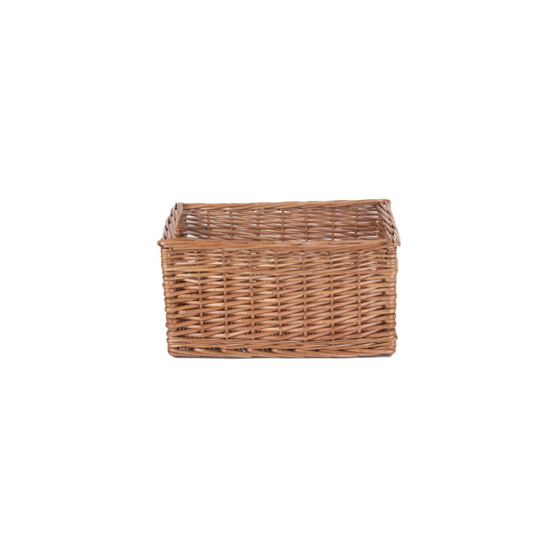 Willow Wicker Storage Basket, Medium