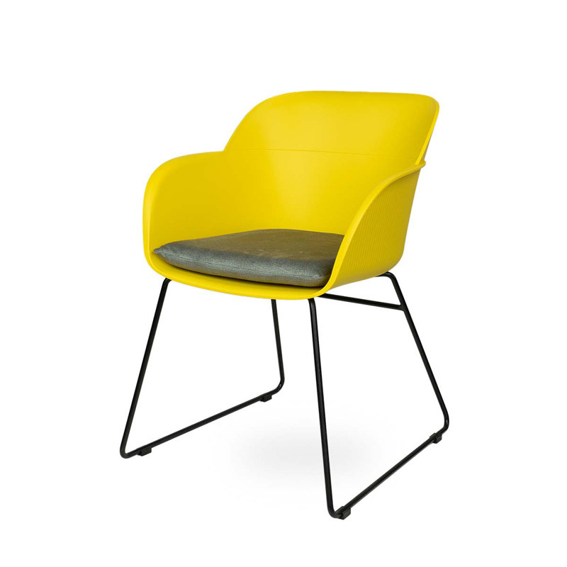 Adonay 45cm H Armchair, Yellow