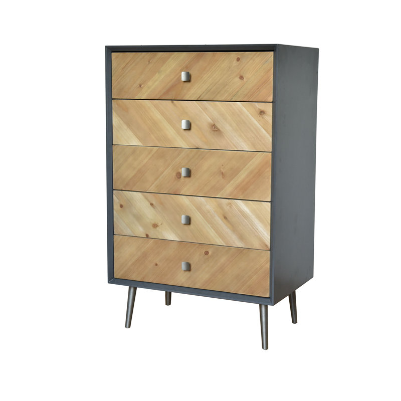 Commode d'appoint 5 tiroirs Getz