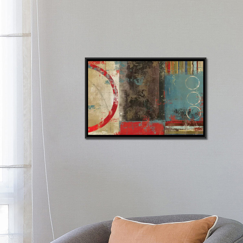 Void par PI Studio - Estampe numérique sur toile tendue avec châssis, H 18 po x l 26 po x P 1,5 po, Pas de tapis