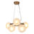 Jenavicia 5 - Light Wagon Wheel Chandelier