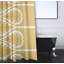 Rideau de douche à imprimé simple à motif floral palm 1 Sigsbee-16857747