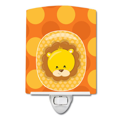 Zoo Month 0 Lion Ceramic Night Light