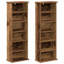 Engineered Wood 92cm H Media Shelves-181374008