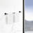 Bathroom Hardware Set, Thicken Space Aluminum 3 PCS Towel Bar Set- Matte Black 16-27 Inches Adjustable Bathroom Accessories Set-117306418