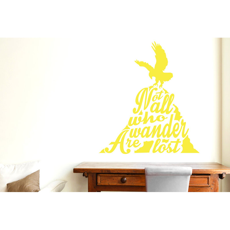 Wall Decal, Bright Yellow