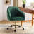 Adan Modern Velvet Task Chair with Wood Frame and Back-1441039675