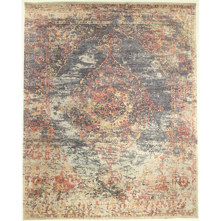 One-of-a-Kind 8' X 10' Viscose Area Rug in