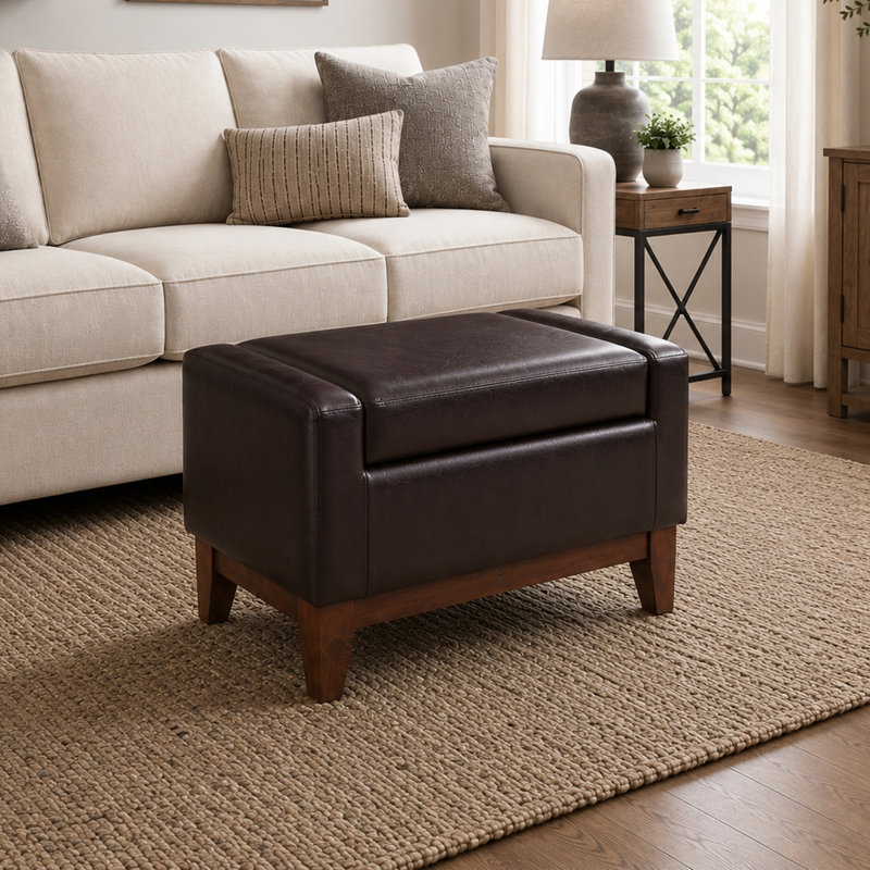 Oyster Storage Ottoman