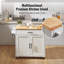 Solid Wood Top Kitchen Island