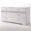 Commode ACME Naima II, blanc ultrabrillant