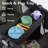 Folding Wagon Stroller for 2 Kids, Adjustable Handle, All-Terrain Shock-Absorbing Wheel, Detachable Tray, Diaper Bag, Black-120855079