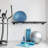 Jaremiah Metal Wall Mounted Multi-Use Sports Rack
