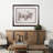 In The Storm by WINK GAINES a Hand Embelished Textured Framed Art Photograph Matted under Glass