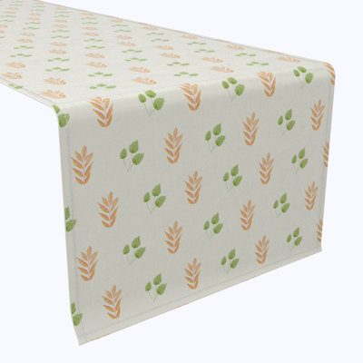 October Garden Cotton Table Runners Floral
